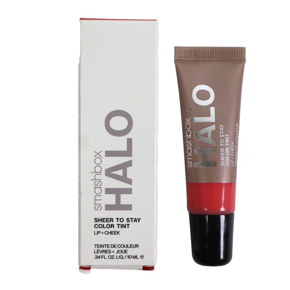 Smashbox Halo Sheer To Stay Cream Cheek + Lip Color Tint - Mai Tai 0.34oz (10ml)